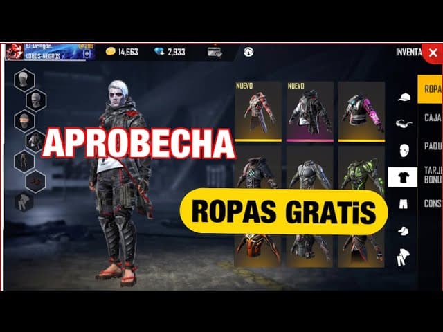 descubre como participar en sorteos de ropa de free fire y aumenta tu estilo de juego