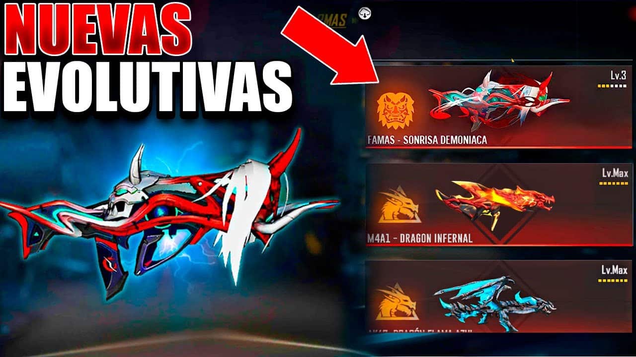 descubre las increibles ventajas de las armas evolutivas en free fire domina el campo de batalla