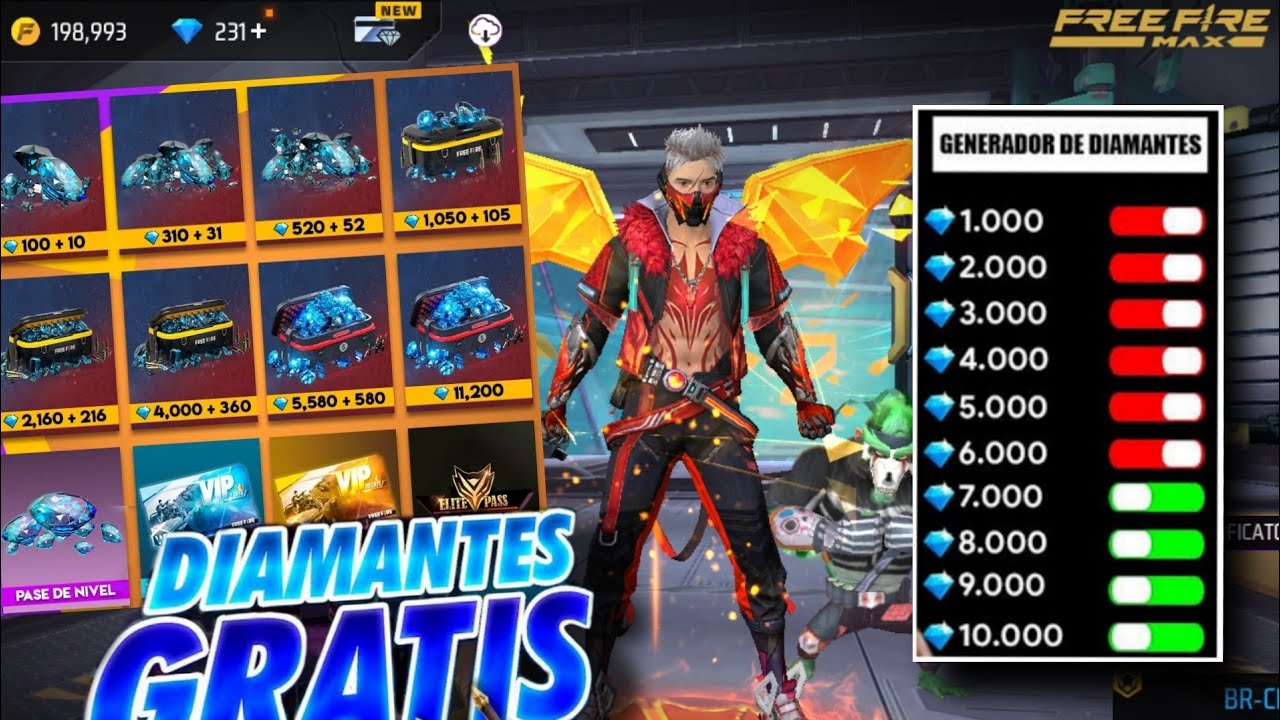 descubre los secretos para obtener diamantes gratis en free fire y domina el juego